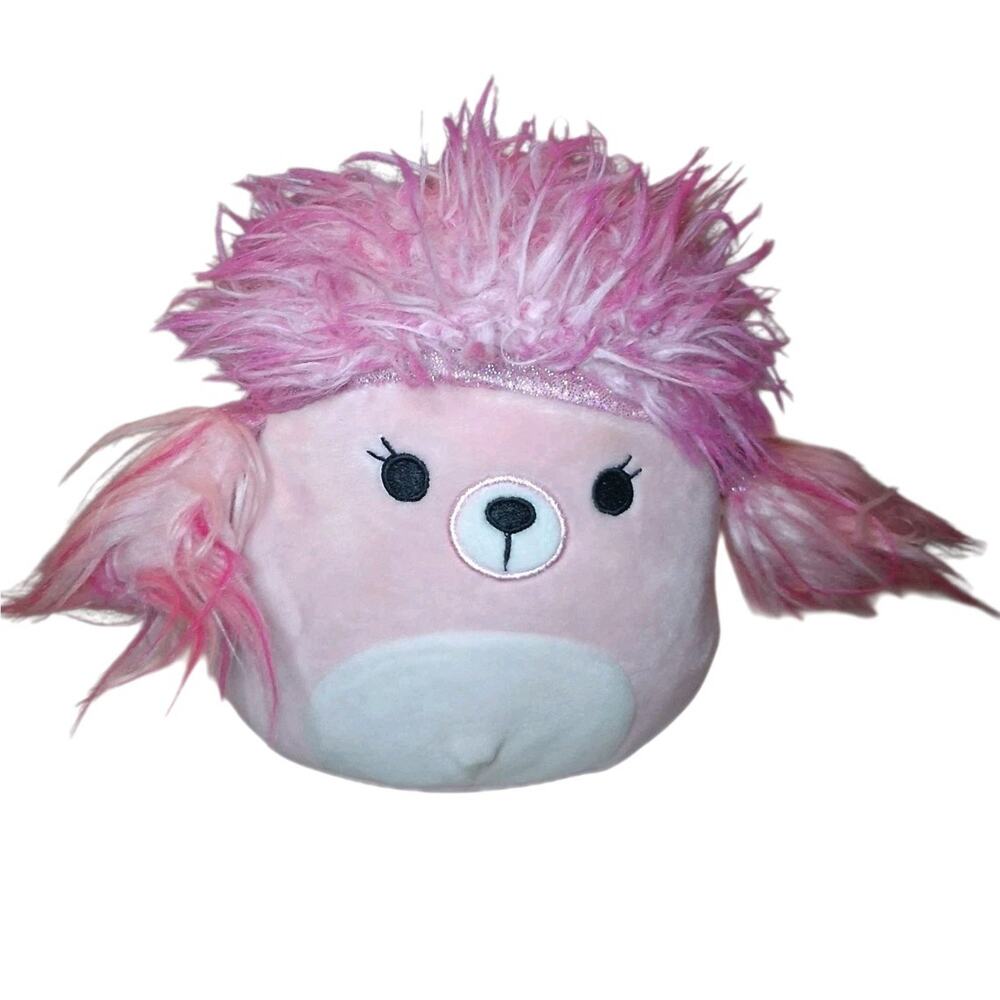Squishmallow Squish-doos Chloe the Pink Poodle, 6” Plush B3